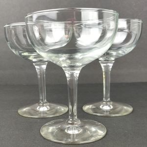 Vintage Coupe Glasses